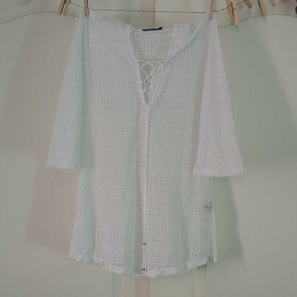 White Apt.9 Swimsuit coverup